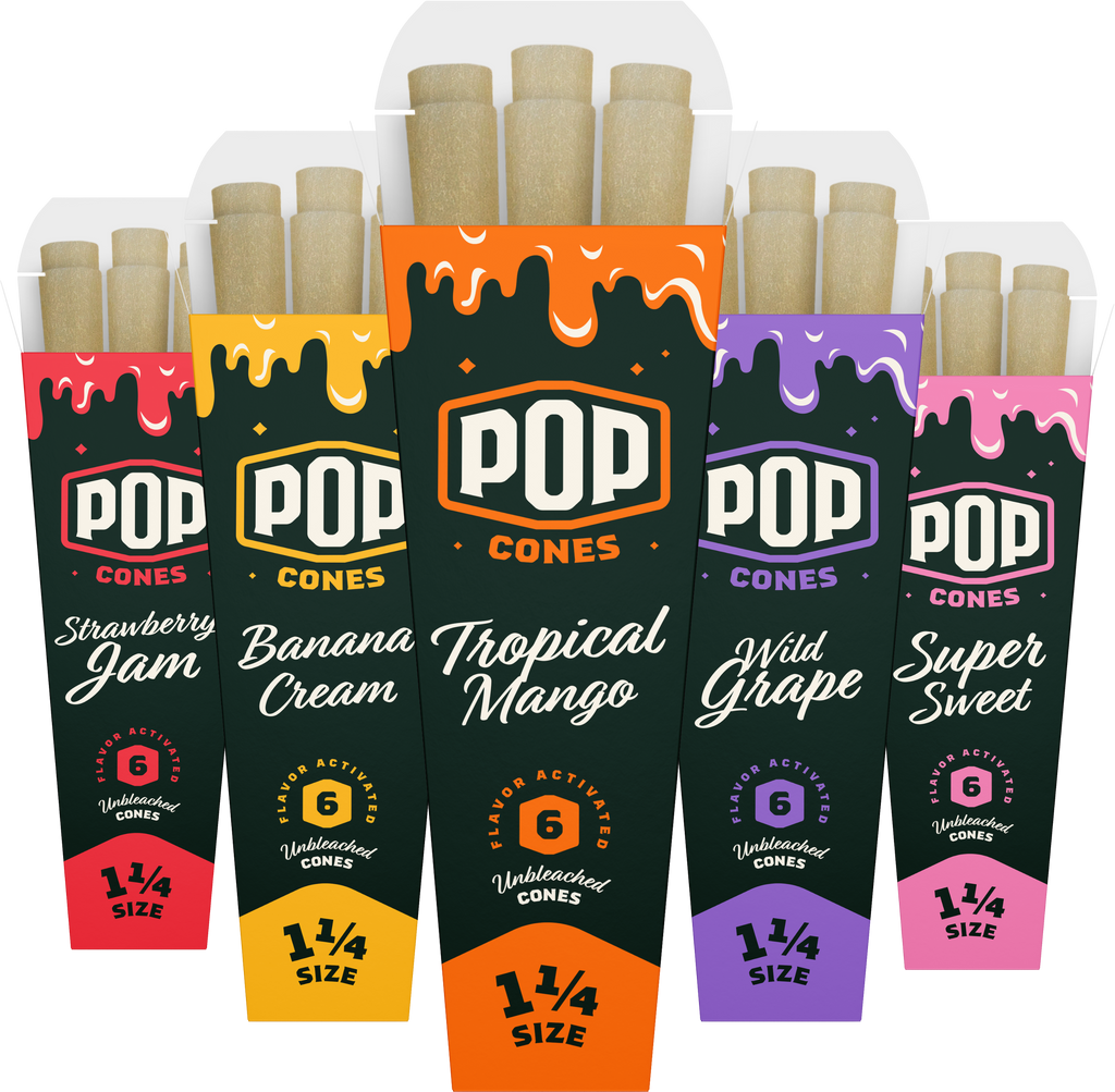 5 Pack â Unbleached | POP CONES