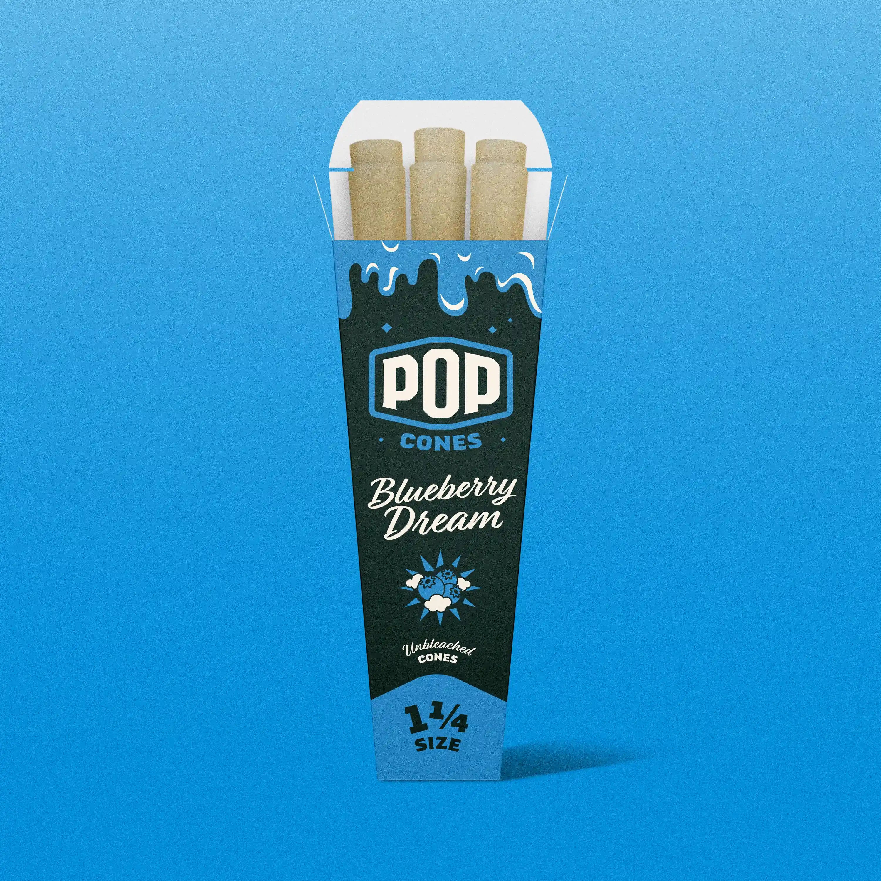 Blueberry Dream Cones