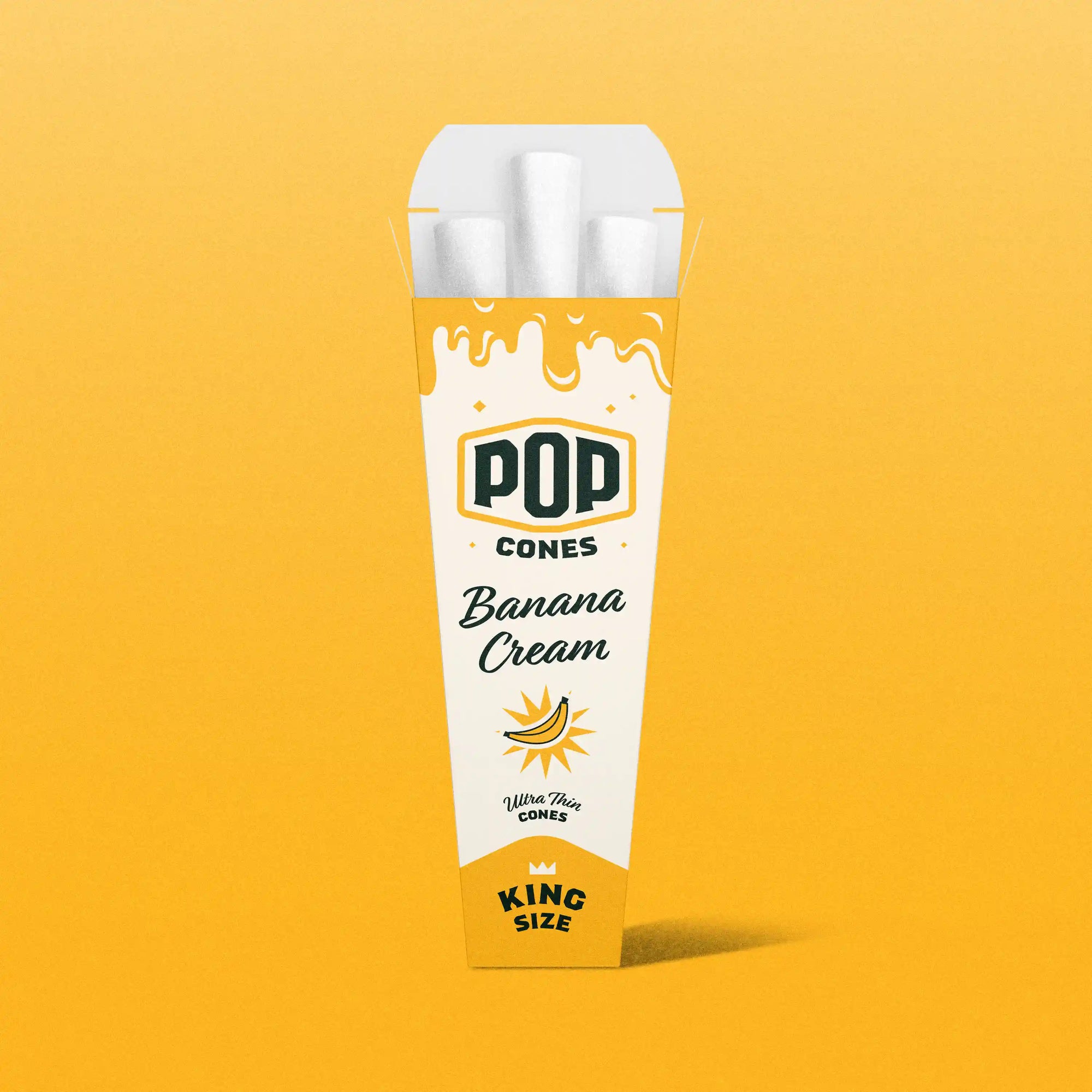 Banana Cream Cones