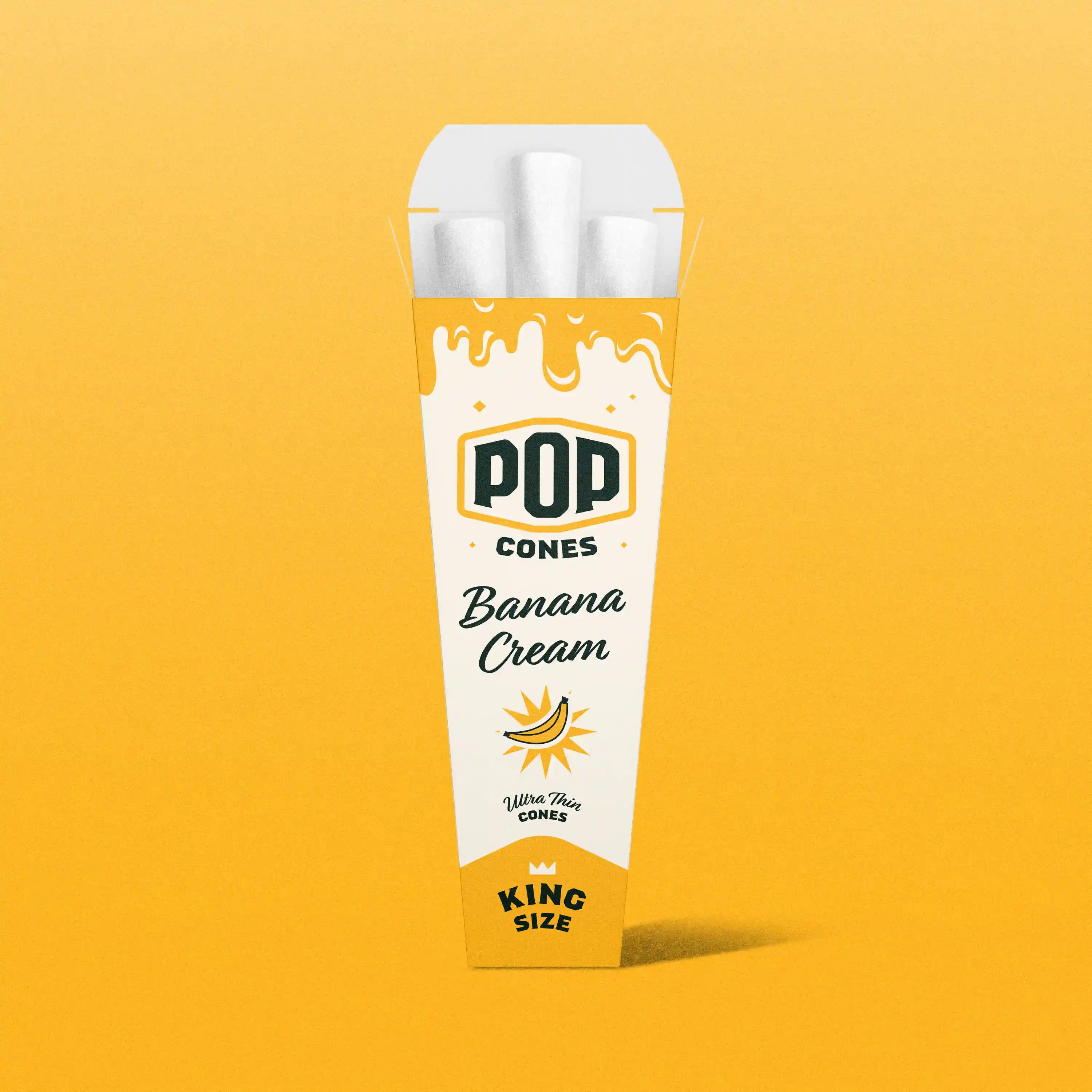 Banana Cream Cones